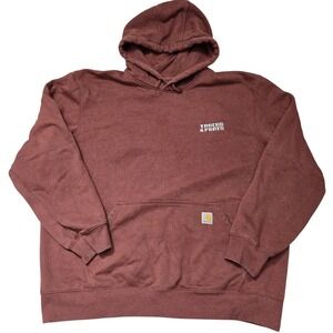 Carhartt Hoodie Mens 2XL Rain Defender Trucks & Parts Pullover Workwear